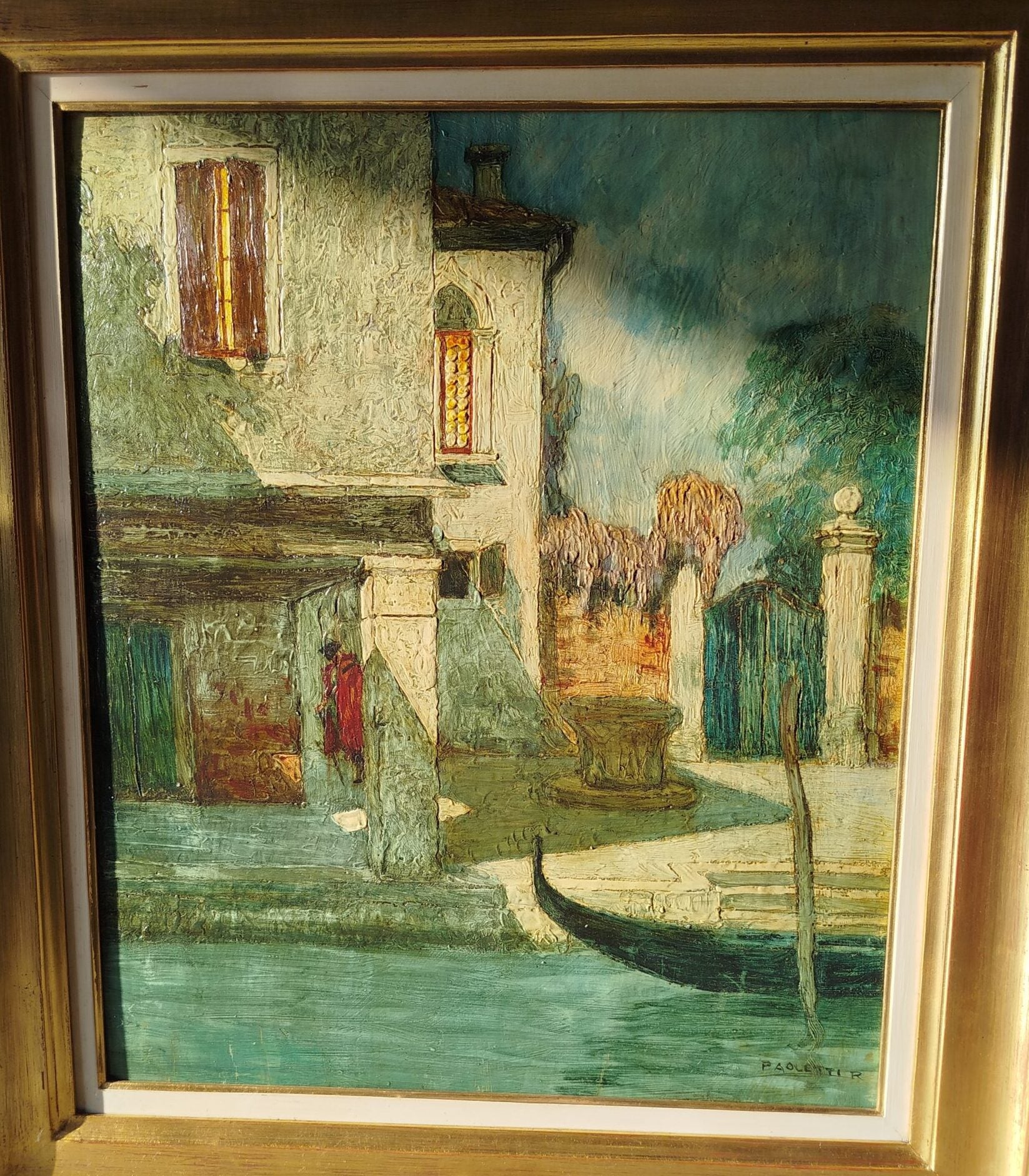 Paoletti Rodolfo - Senza Titolo (Abitazione con gondola)