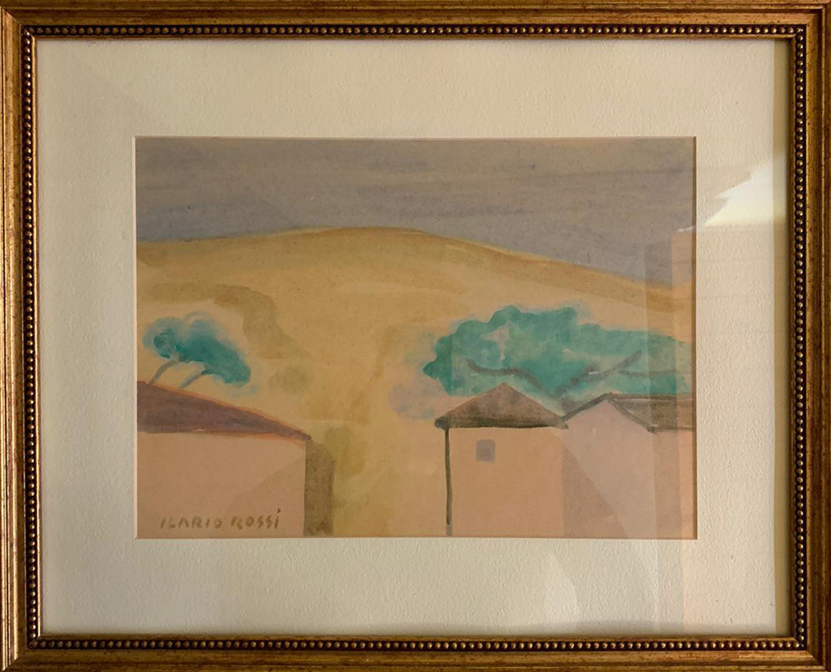 Ilario Rossi - Senza titolo (paesaggio)