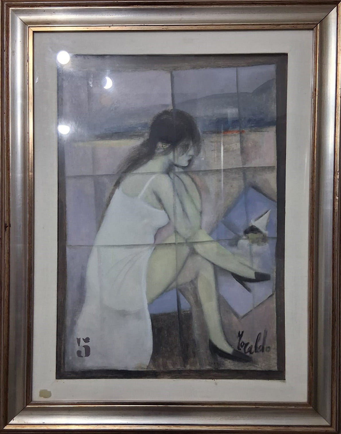 Enzo Toraldo - Sin título (Mujer sentada)