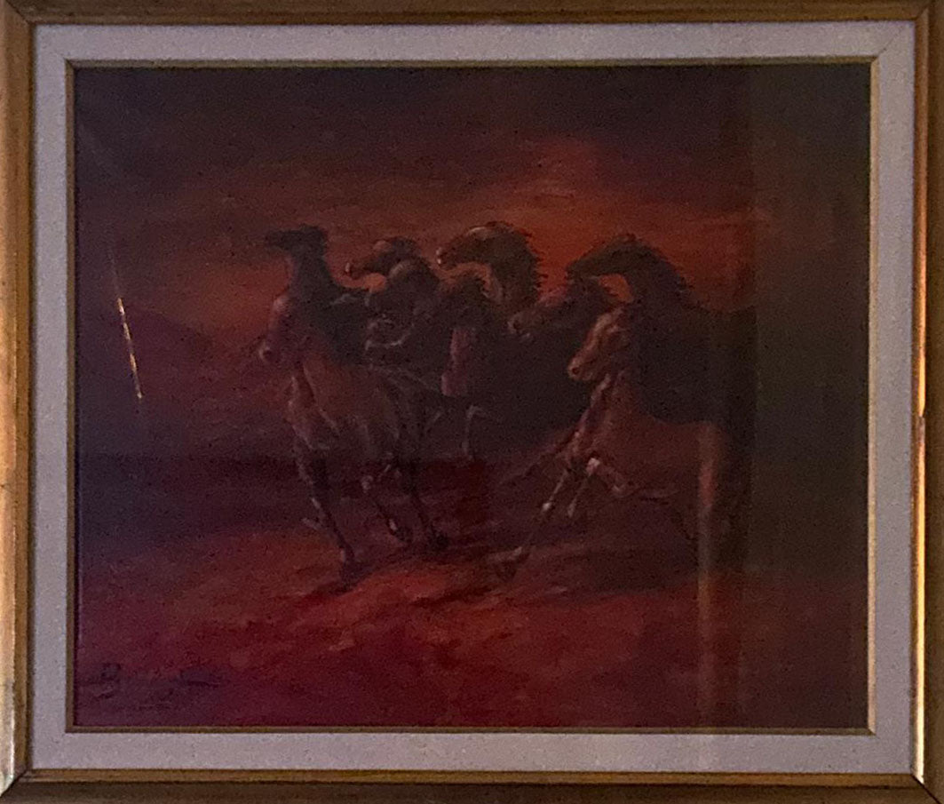 Bollart (Arturo Bollati) - Senza titolo (Cavalli)