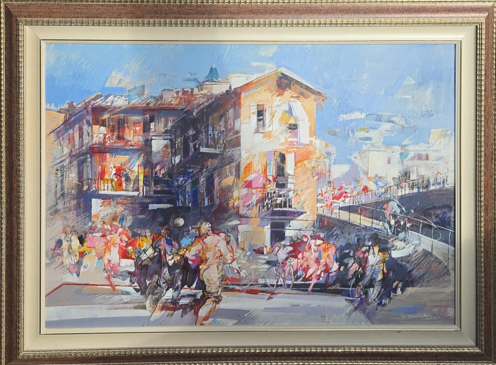 Vanni Saltarelli - Sunday in the Square