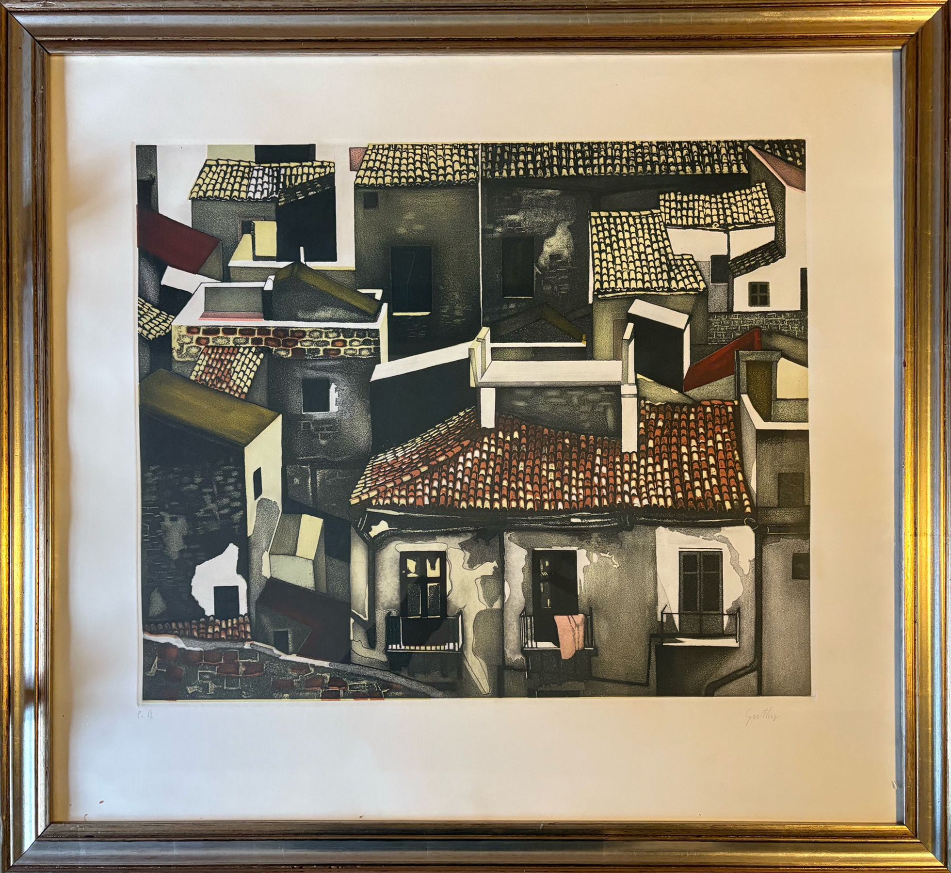 Renato Guttuso - Techos de Bagheria