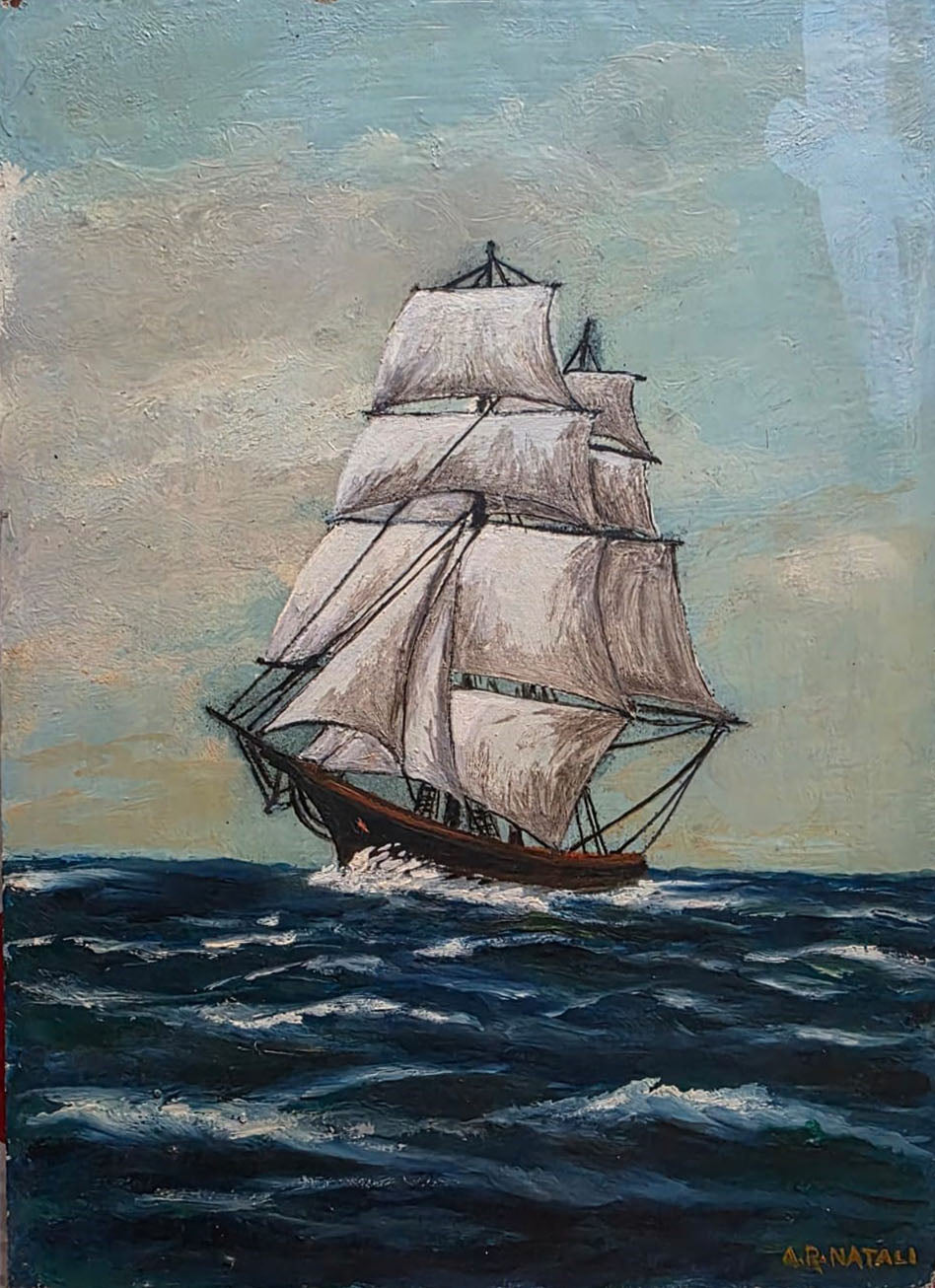 Athos Rogero Natali - Untitled (Sailing Ship)