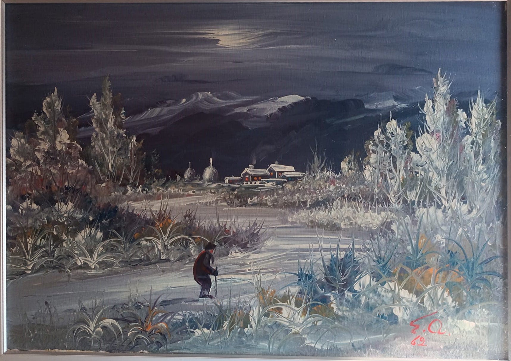 Ermenegildo Angilella - Paisaje invernal