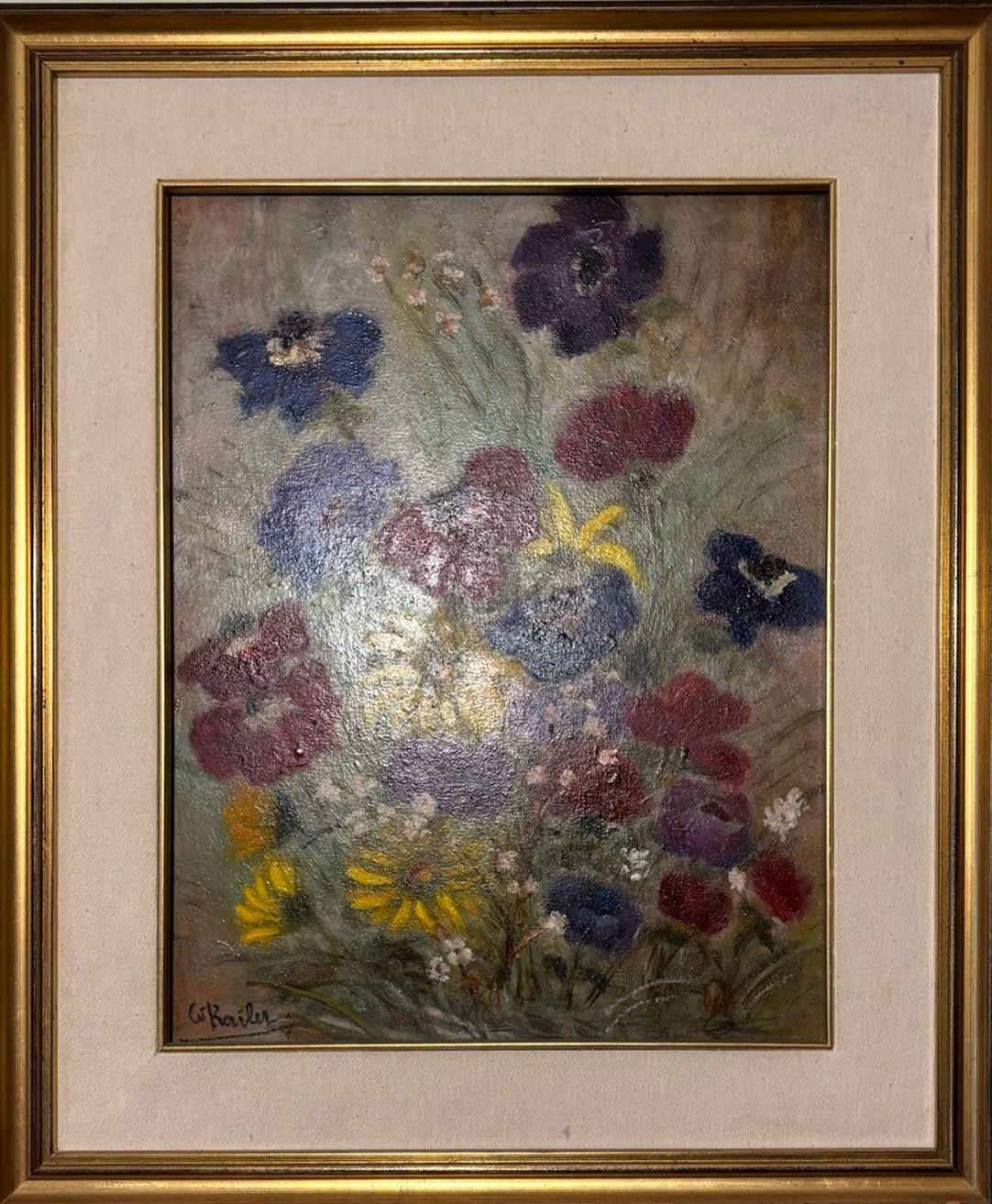 Wally Kailer - Untitled (Wildflowers)
