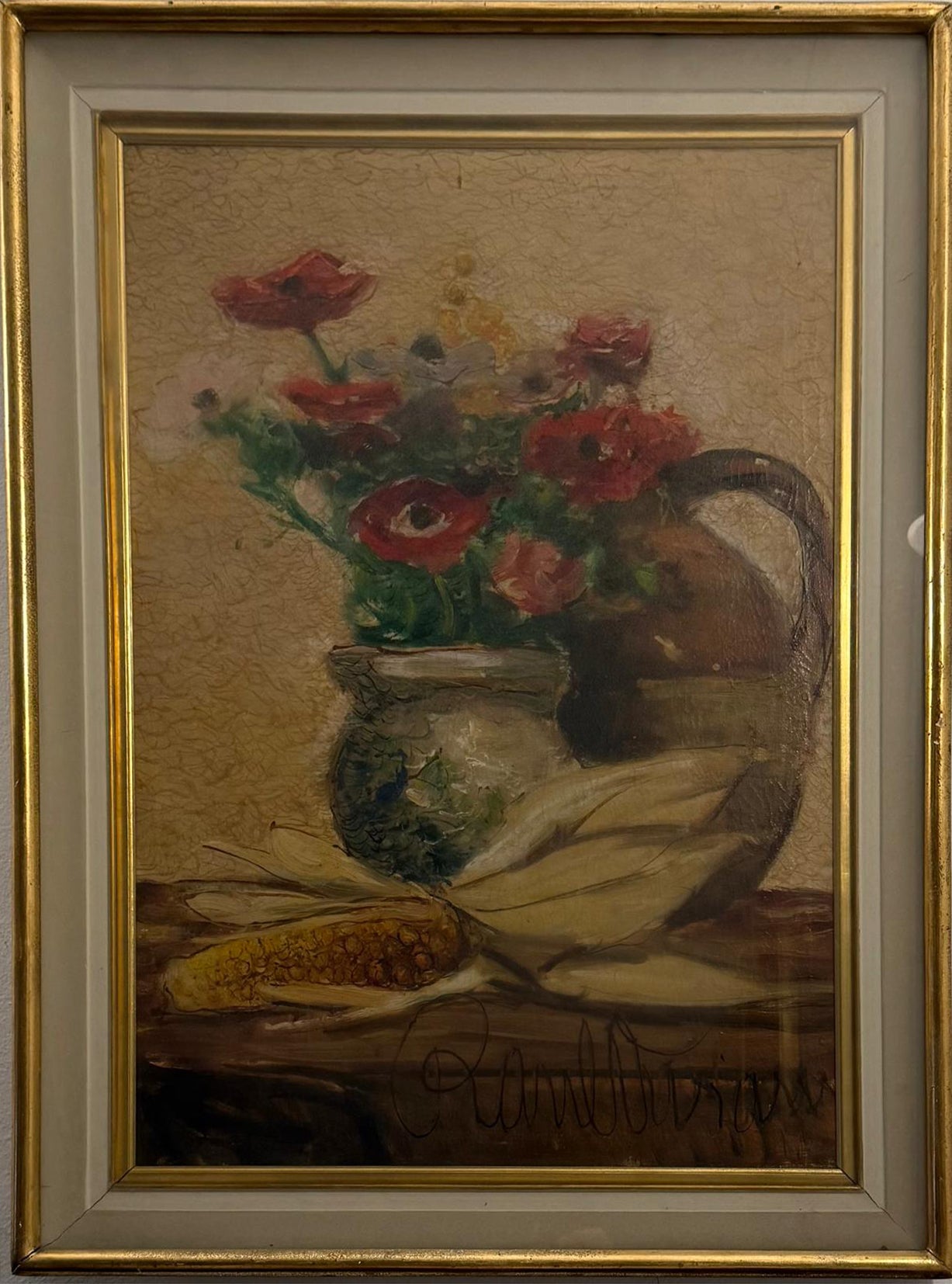 Raul Viviani - Untitled (Flower Vase with Corn)