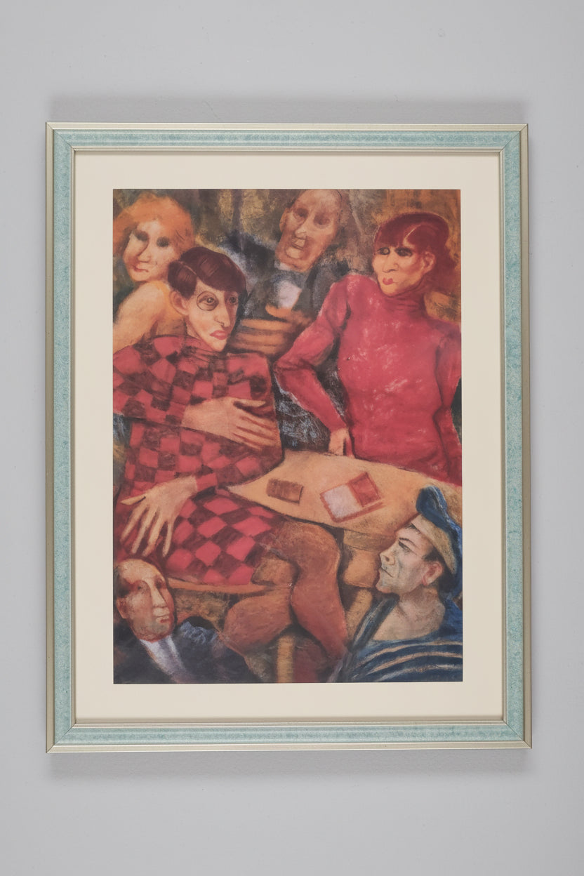 Omaggio a Otto Dix – Litografia – Remo Squillantini