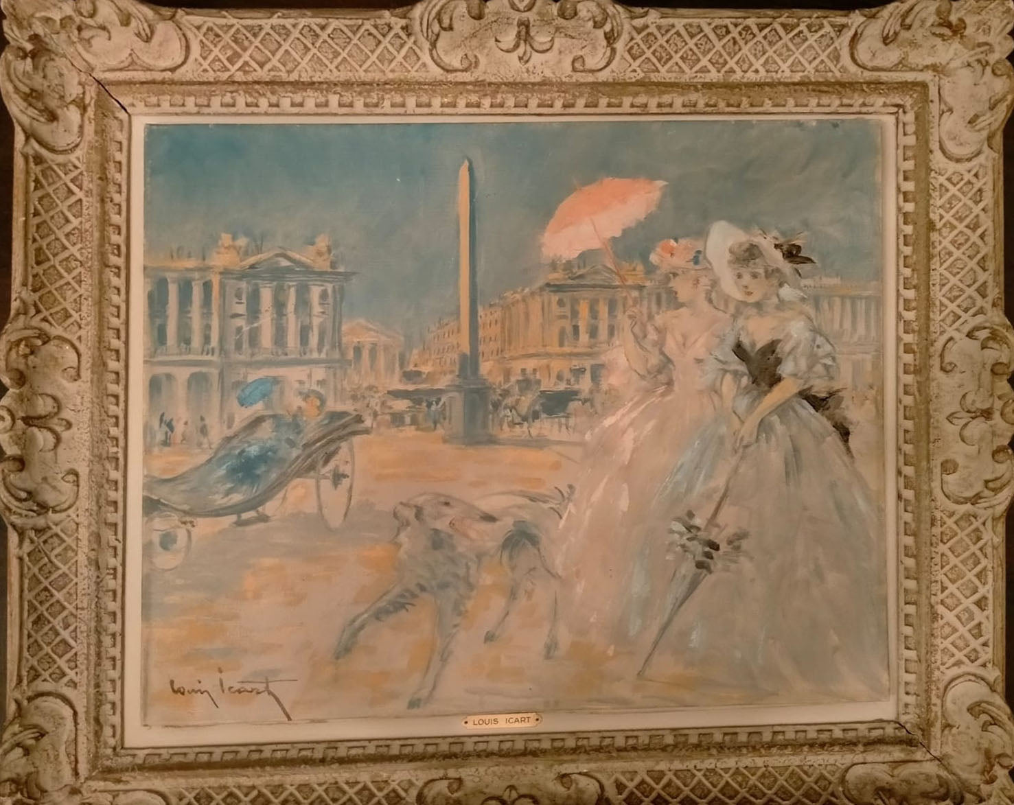 Louis Icart - Place de la Concorde