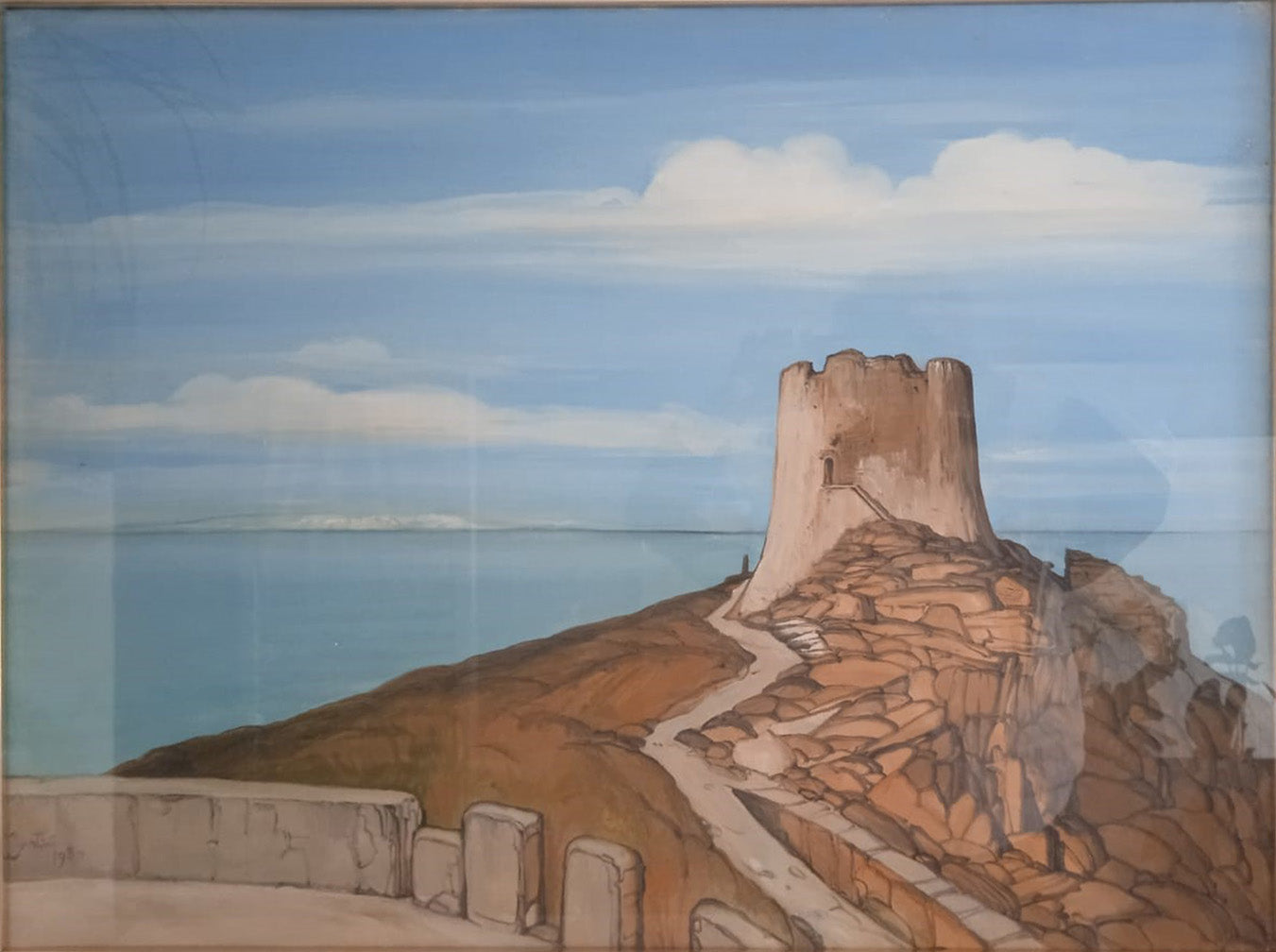 Emilio Contini - Davanti alla Corsica