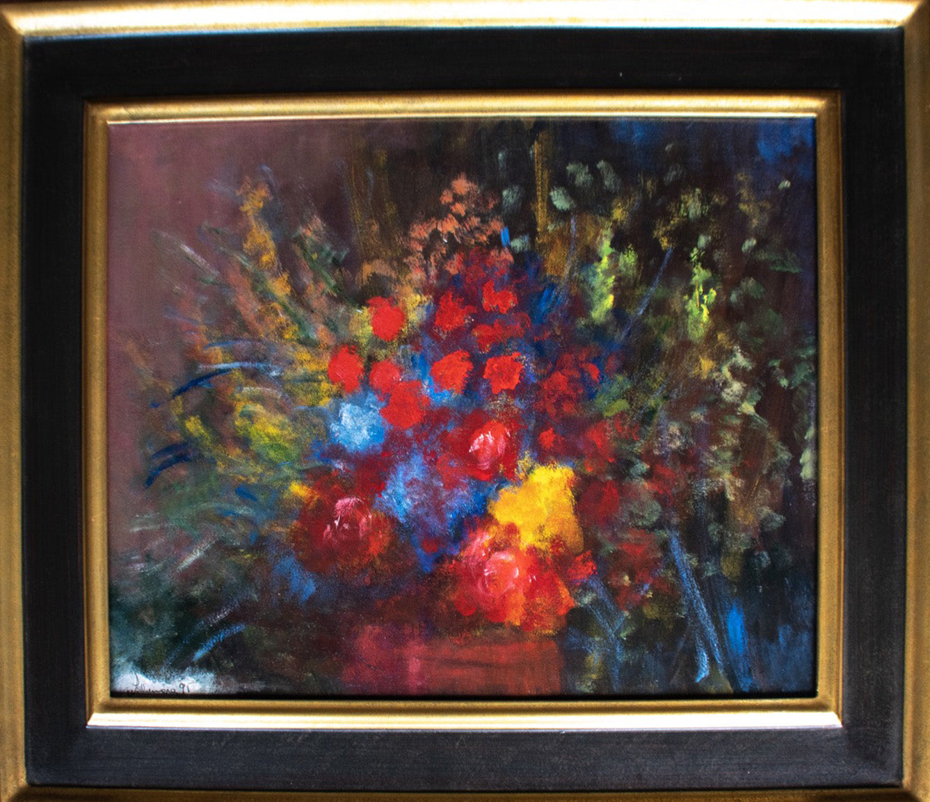 Giulio Palamara - Vaso con fiori