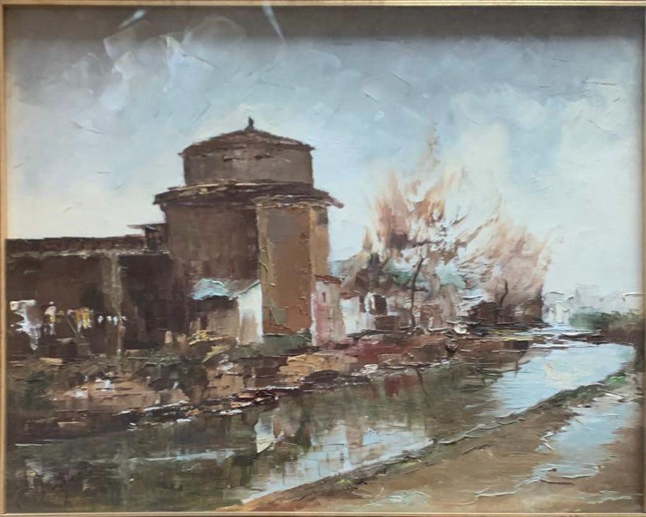 Alfredo Pravettoni - Along the Martesana of Gorla Milanese