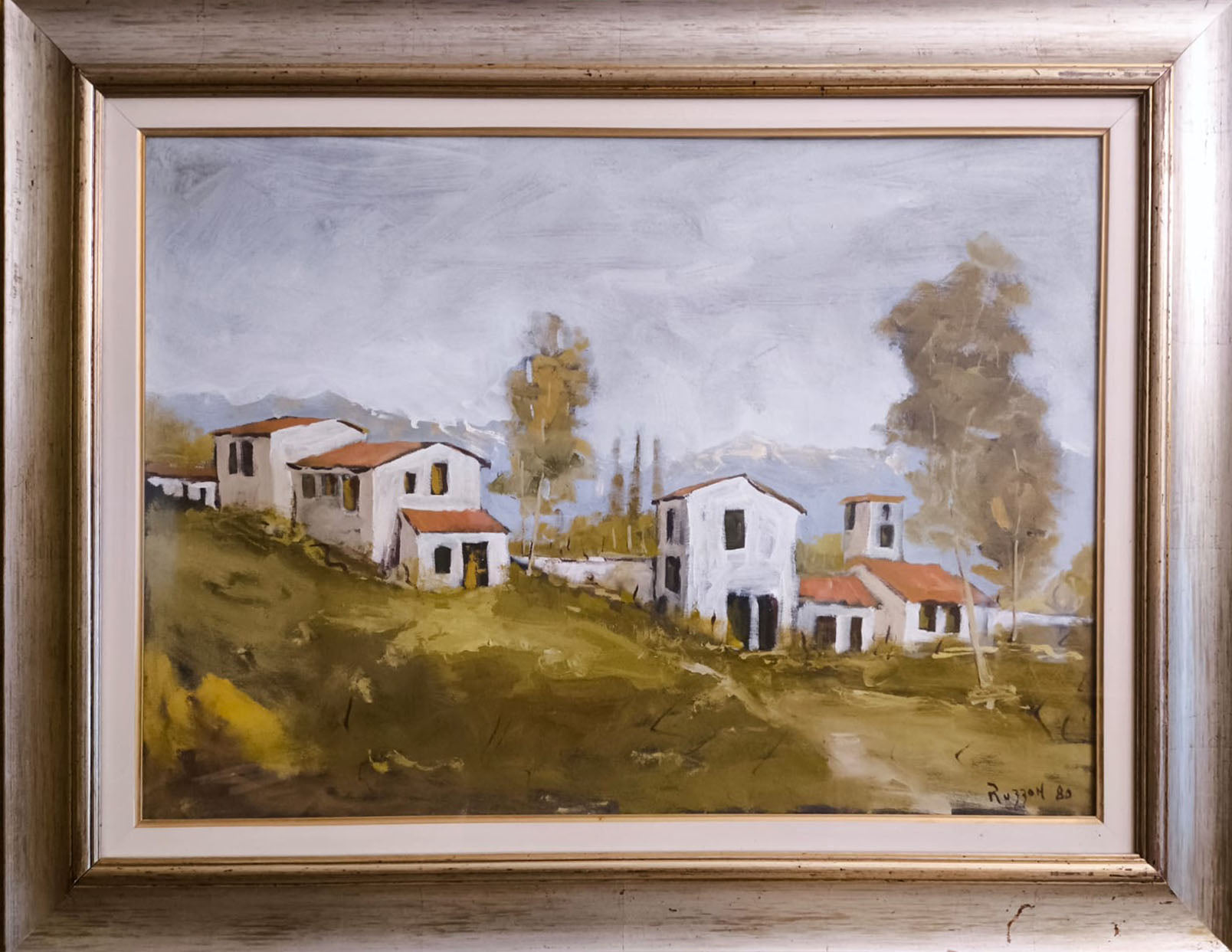 Gianfranco Ruzzon - Senza titolo (paesaggio)