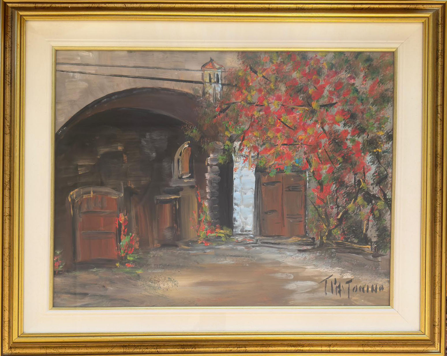 Teresio Pastorino -  Scorcio di Framura (Cinque terre)