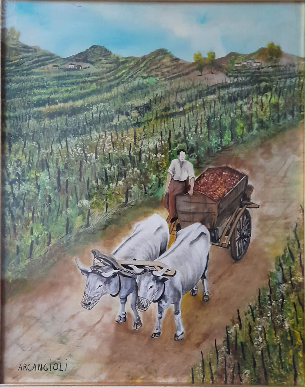 Gigi Arcangioli - Tempo di vendemmia