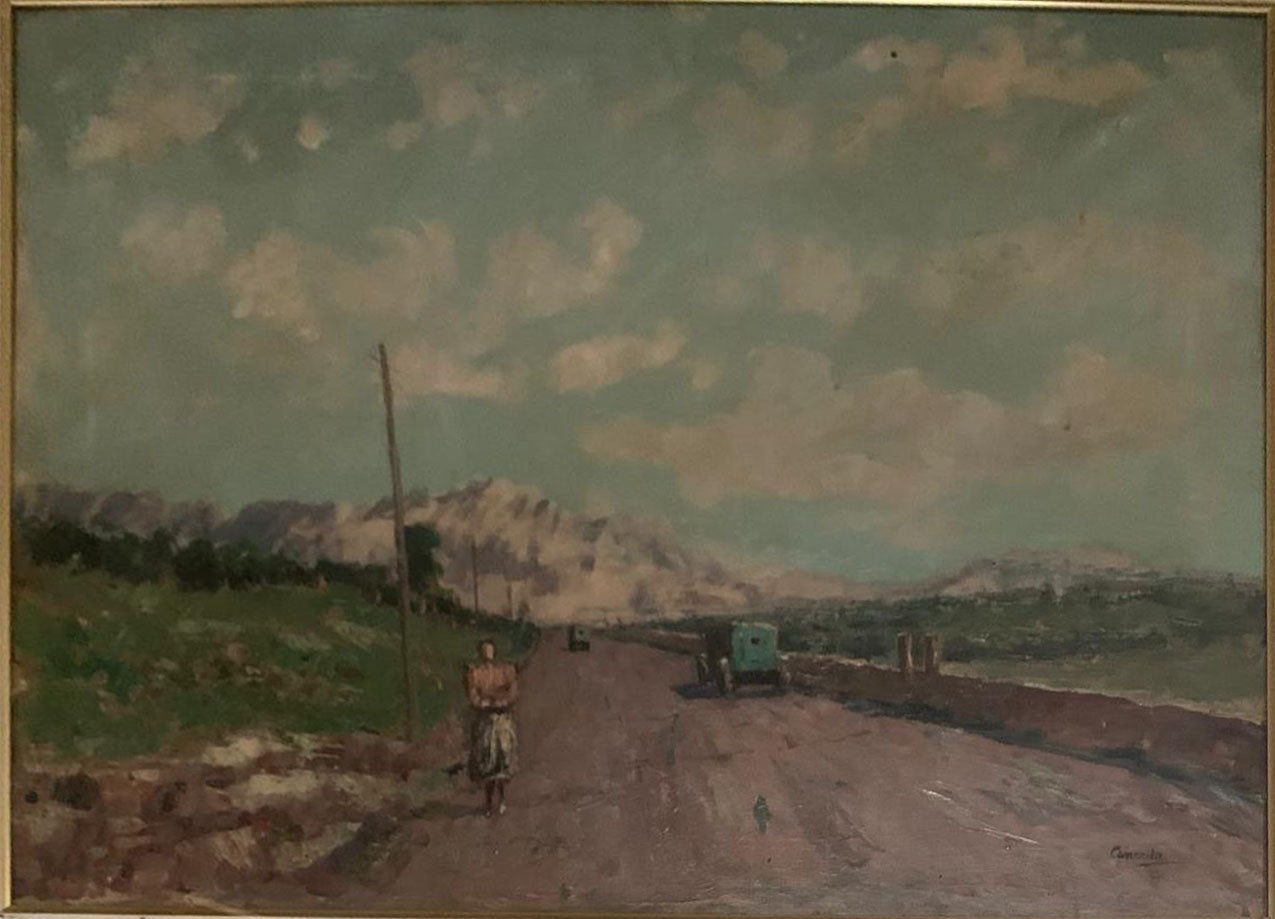 Camarda - Untitled (Landscape with Mountain)