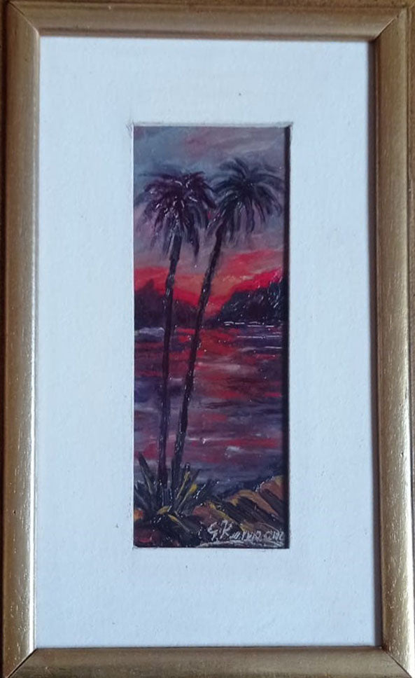 Giuseppe Romano - Atardecer ardiente