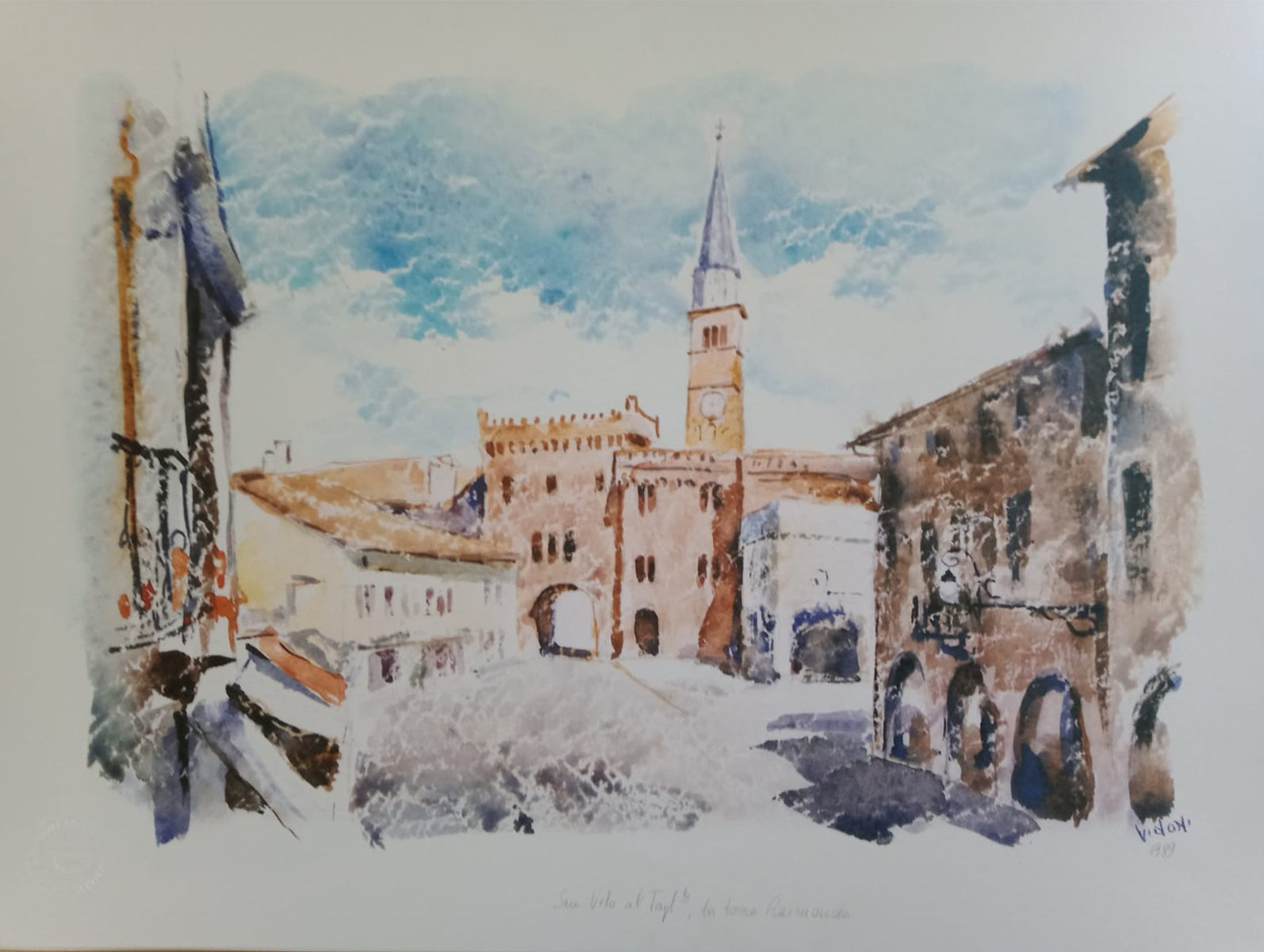 Luigi Vidoni - San Vito al Tagliamento, la Torre Raimonda