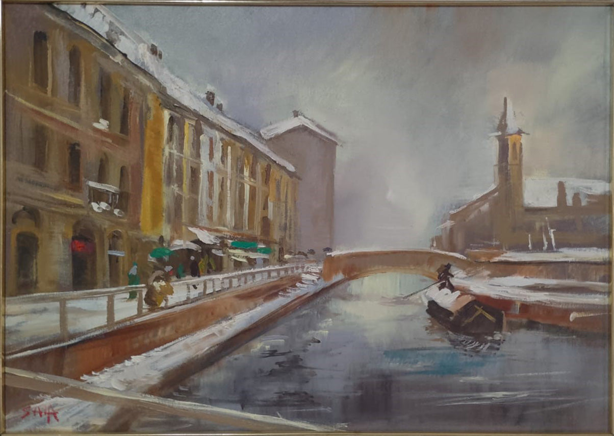 Room - Untitled (Urban Scene - The Canals)