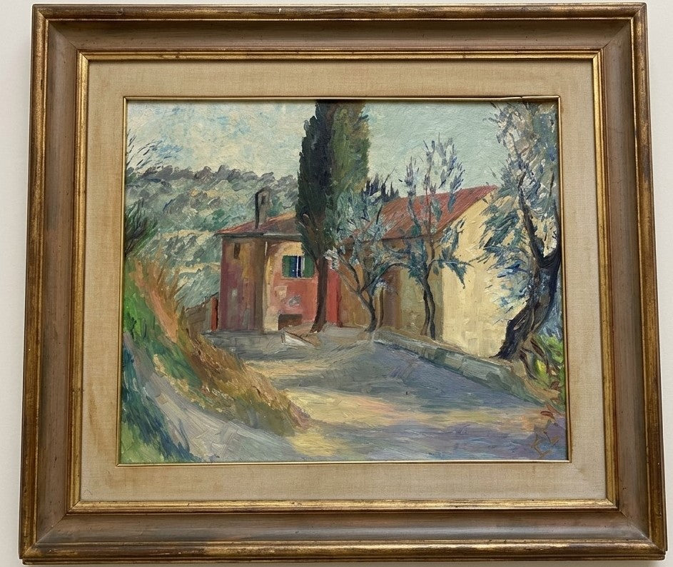 Marilli - Settignano - Olio su tavola