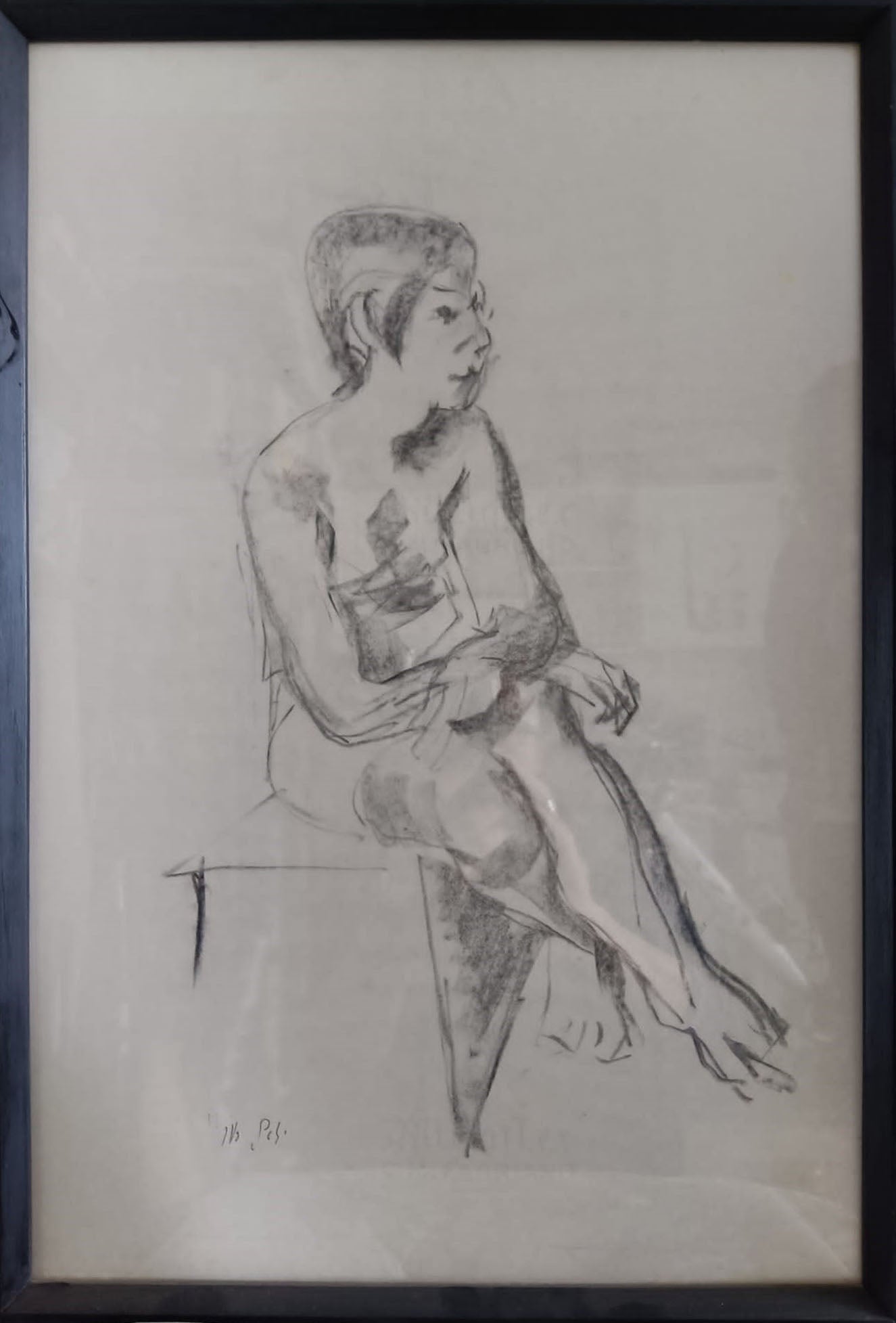 Ivo Soli - Mujer sentada