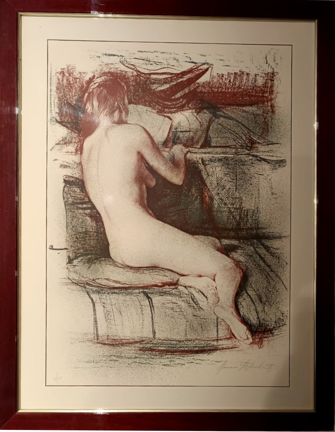 Romano Stefanelli - Nude in an Interior
