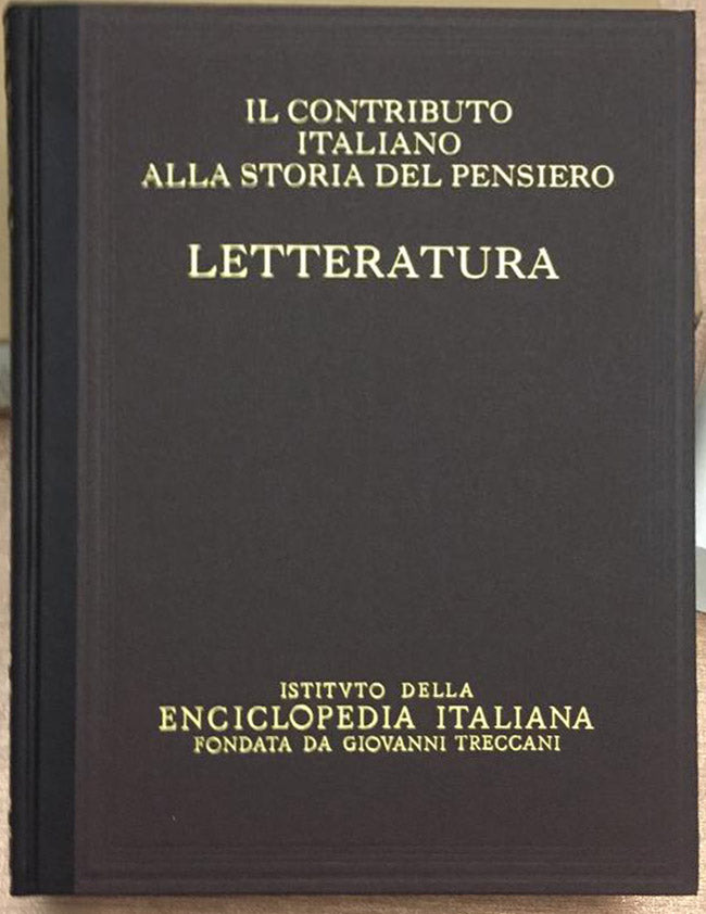 Treccani - Storia della Letteratura