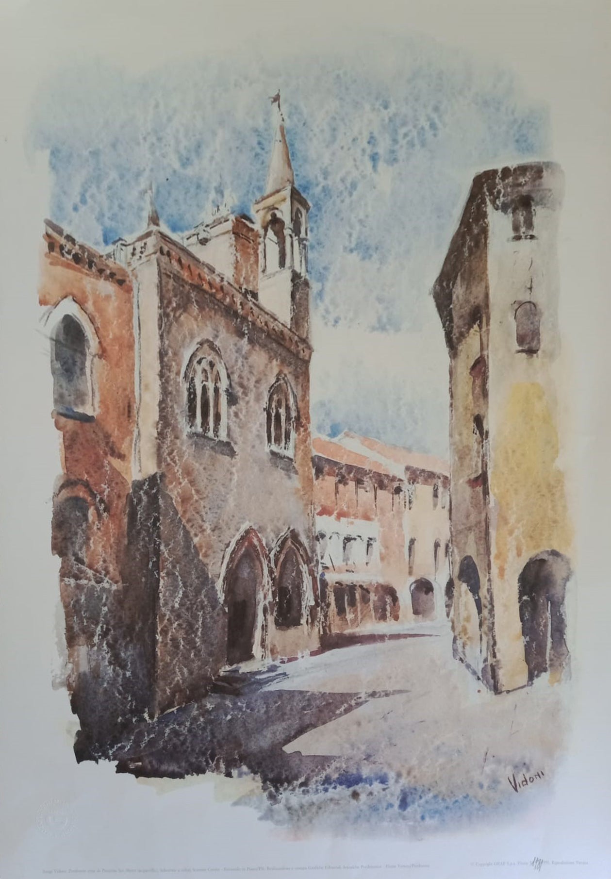 Luigi Vidoni - Sacile, el Livenza
