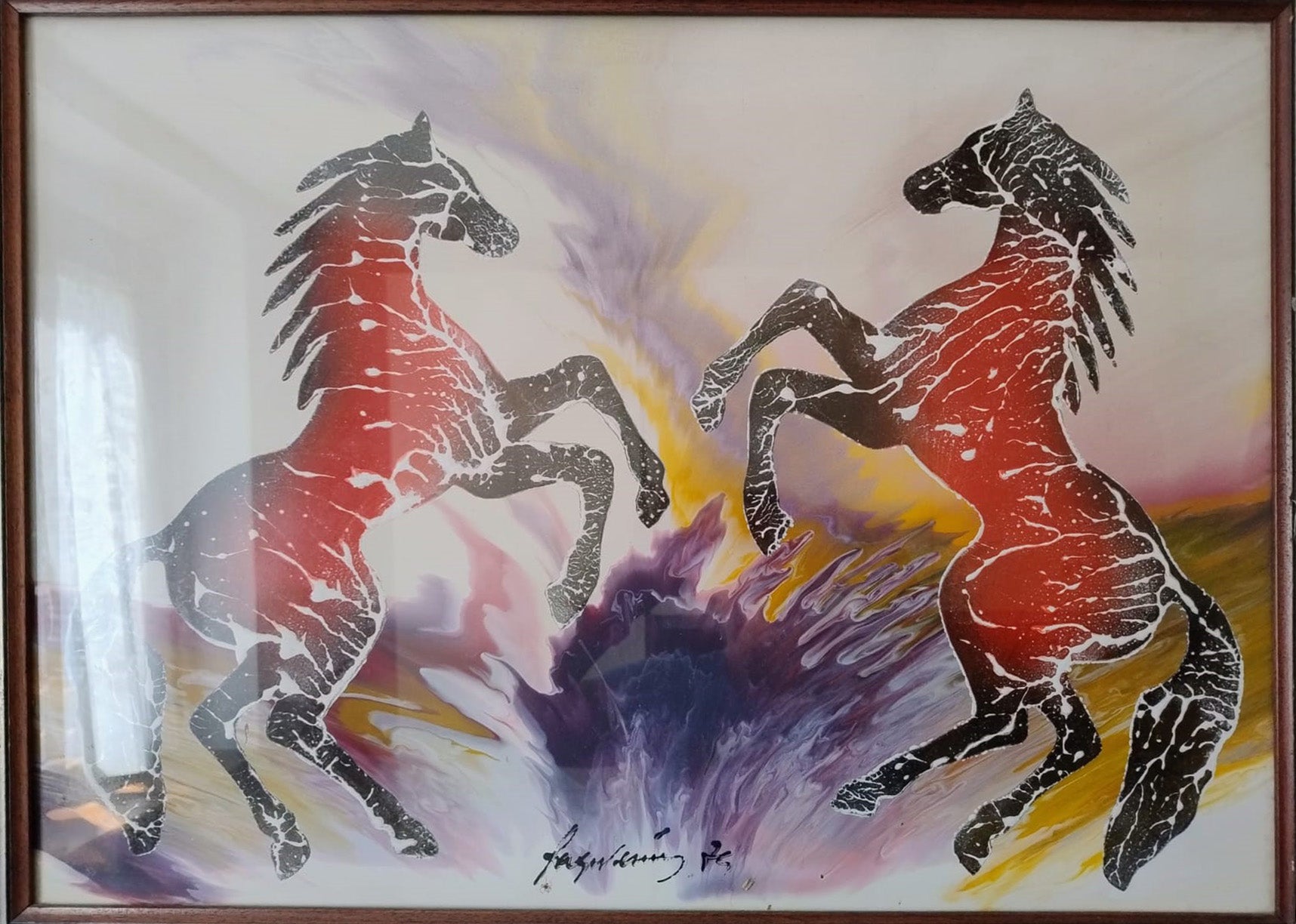 Sage Vernis - Sin título (Caballos)