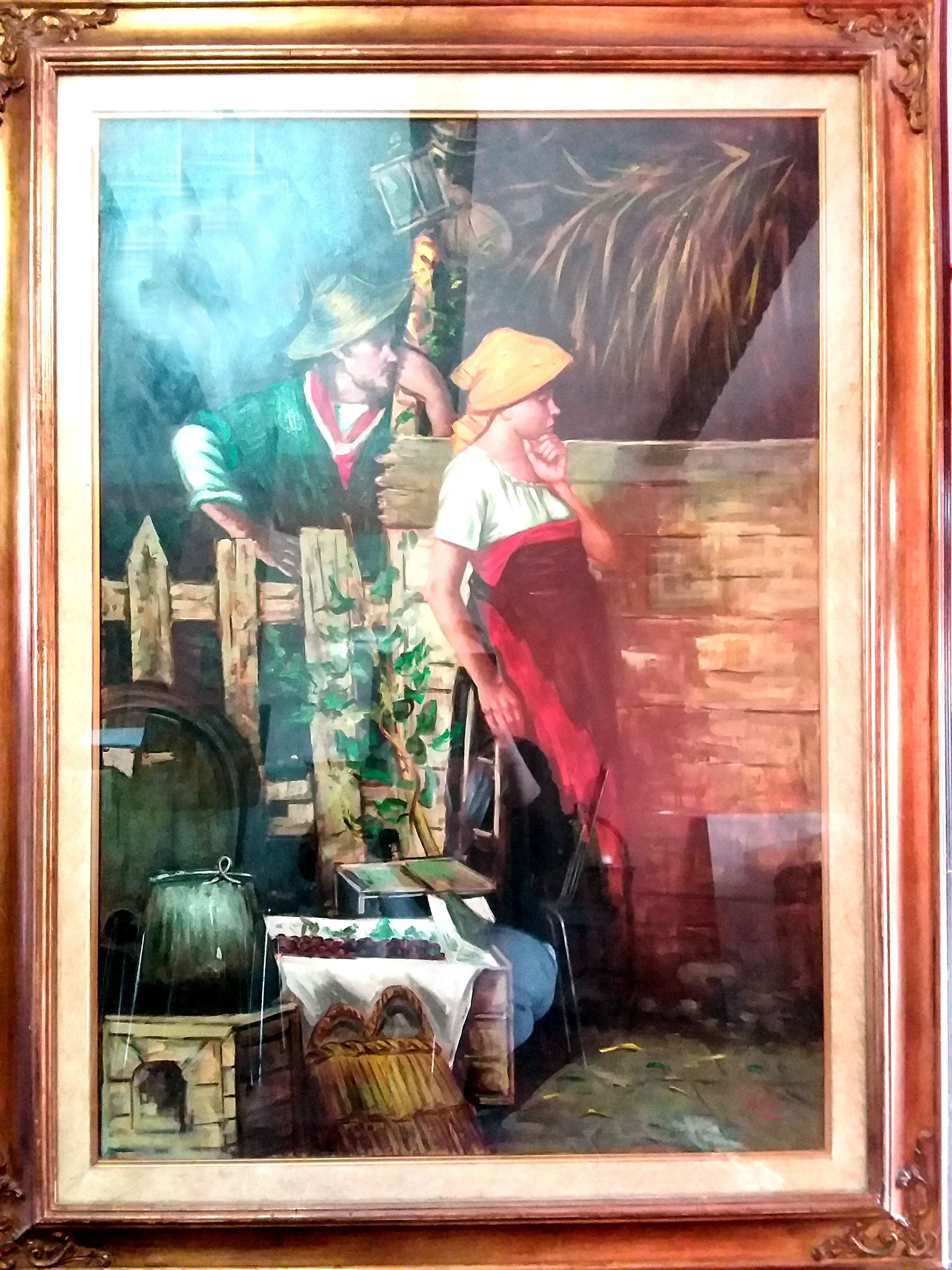 Antonio Lanzillo - Scena contadina