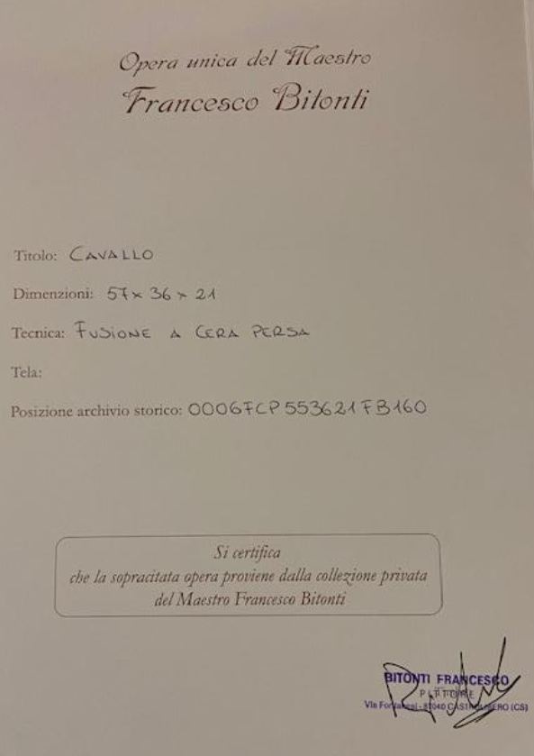 Francesco Bitonti - Cavallo