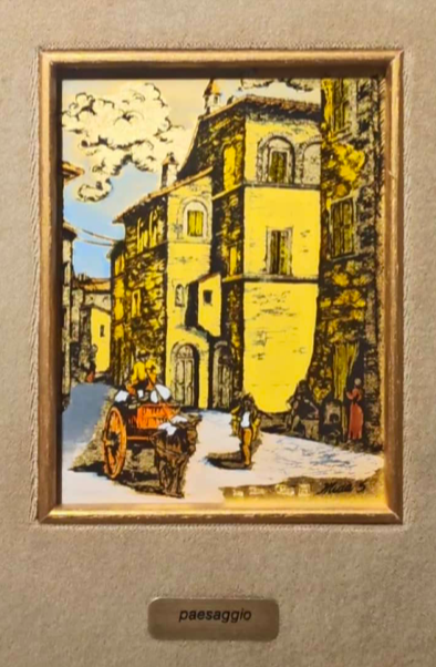 Moroni (hand-painted by Silvia Barbieri) - Landscape
