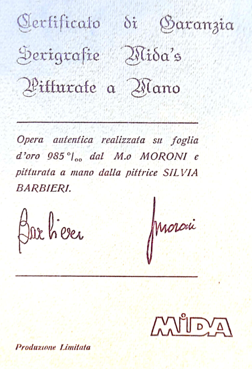 Moroni (hand-painted by Silvia Barbieri) - Landscape