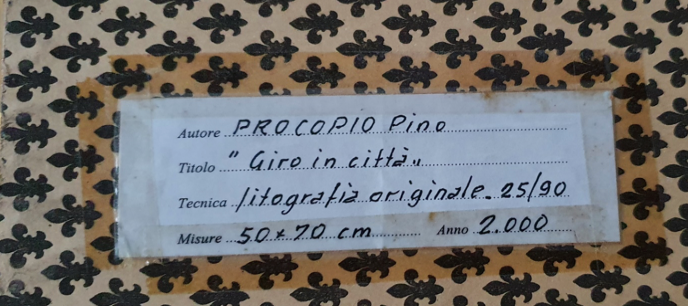 Pino Procopio - Recorrido por la ciudad