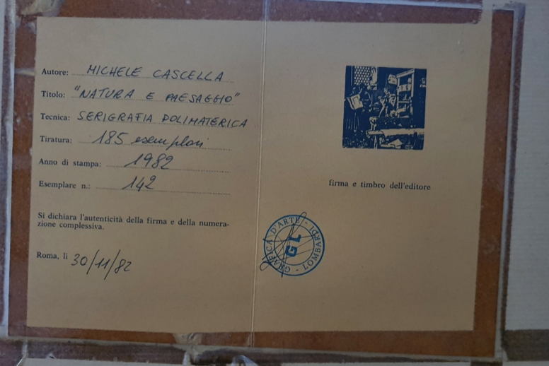 Michele Cascella - Naturaleza y paisaje