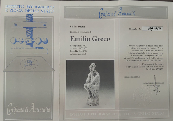 Emilio Greco - El Peruano