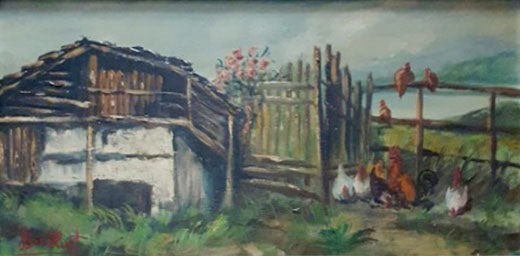 Arturo Bollati - The Chickens in the Henhouse