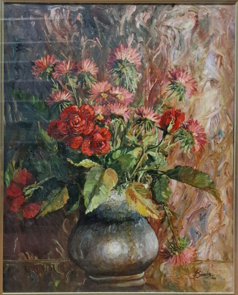 Umberto Bianchini - Polychrome Flower Vase