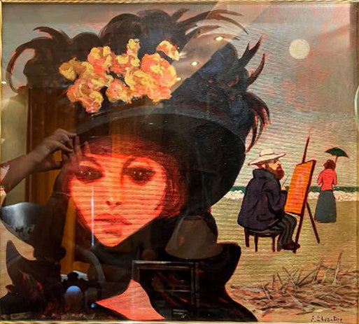 Fausto Maria Liberatore - Donna con cappello