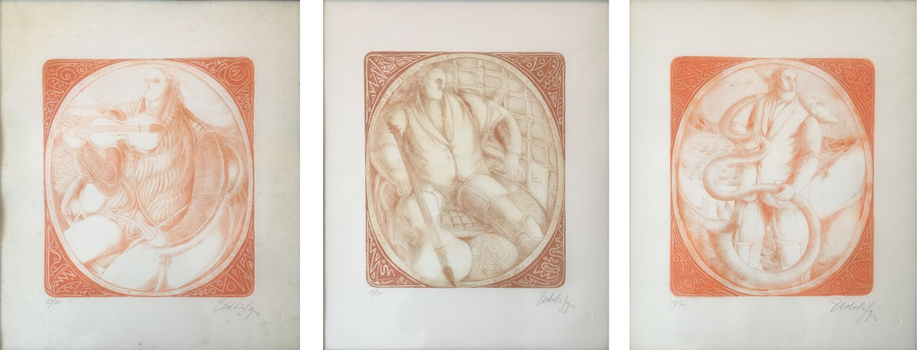 Navarrino - Triptych - Untitled