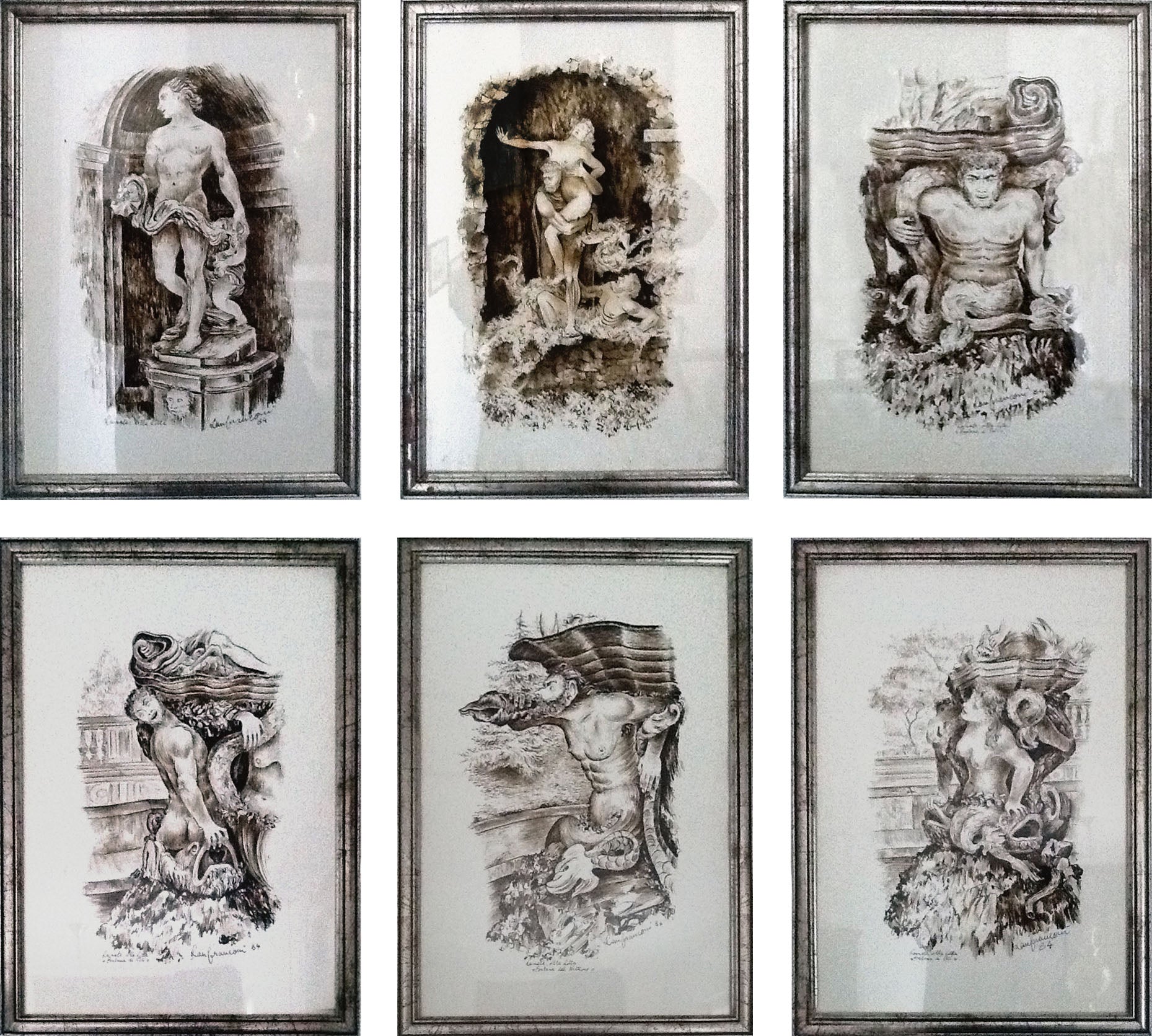 Martino Lanfranconi - The Statues of Villa Litta in Lainate