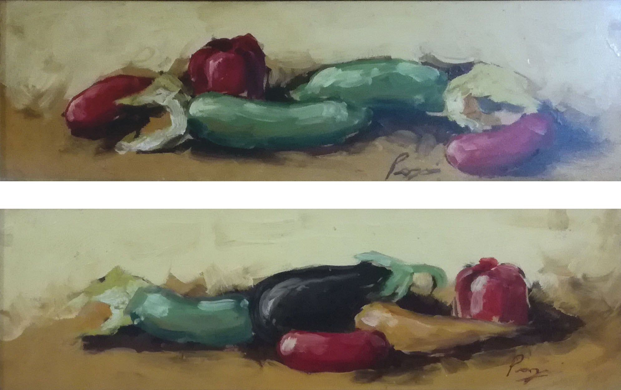 Artista sconosciuto - Dittico senza titolo