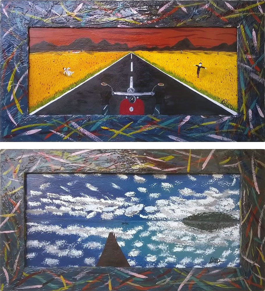 Simone Cuccu - Diptych