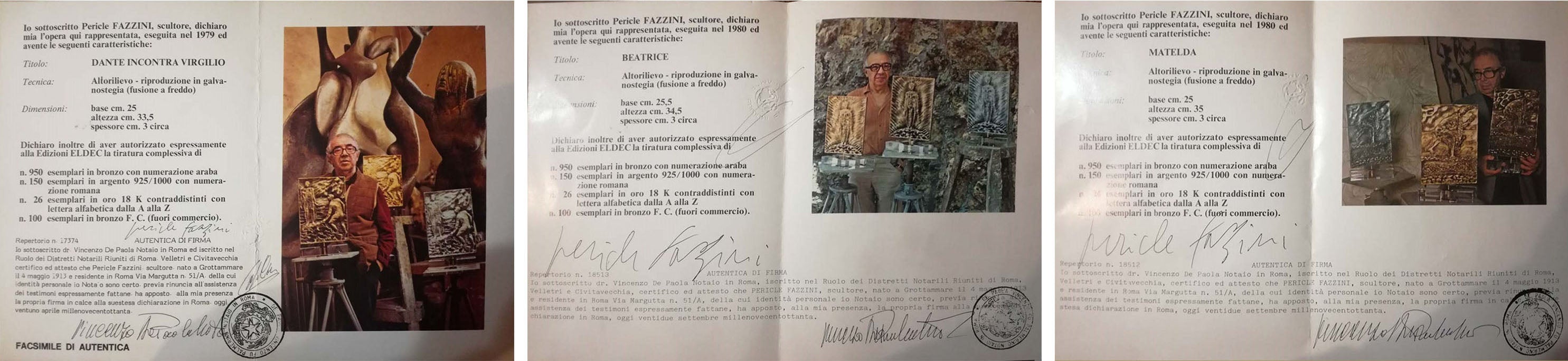 Pericle Fazzini - Tríptico