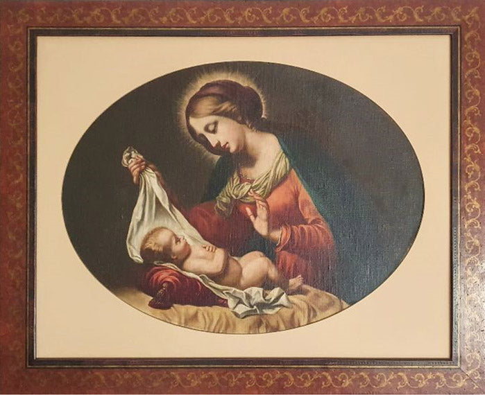Copia de Madonna del Veo de Carlo Dolci