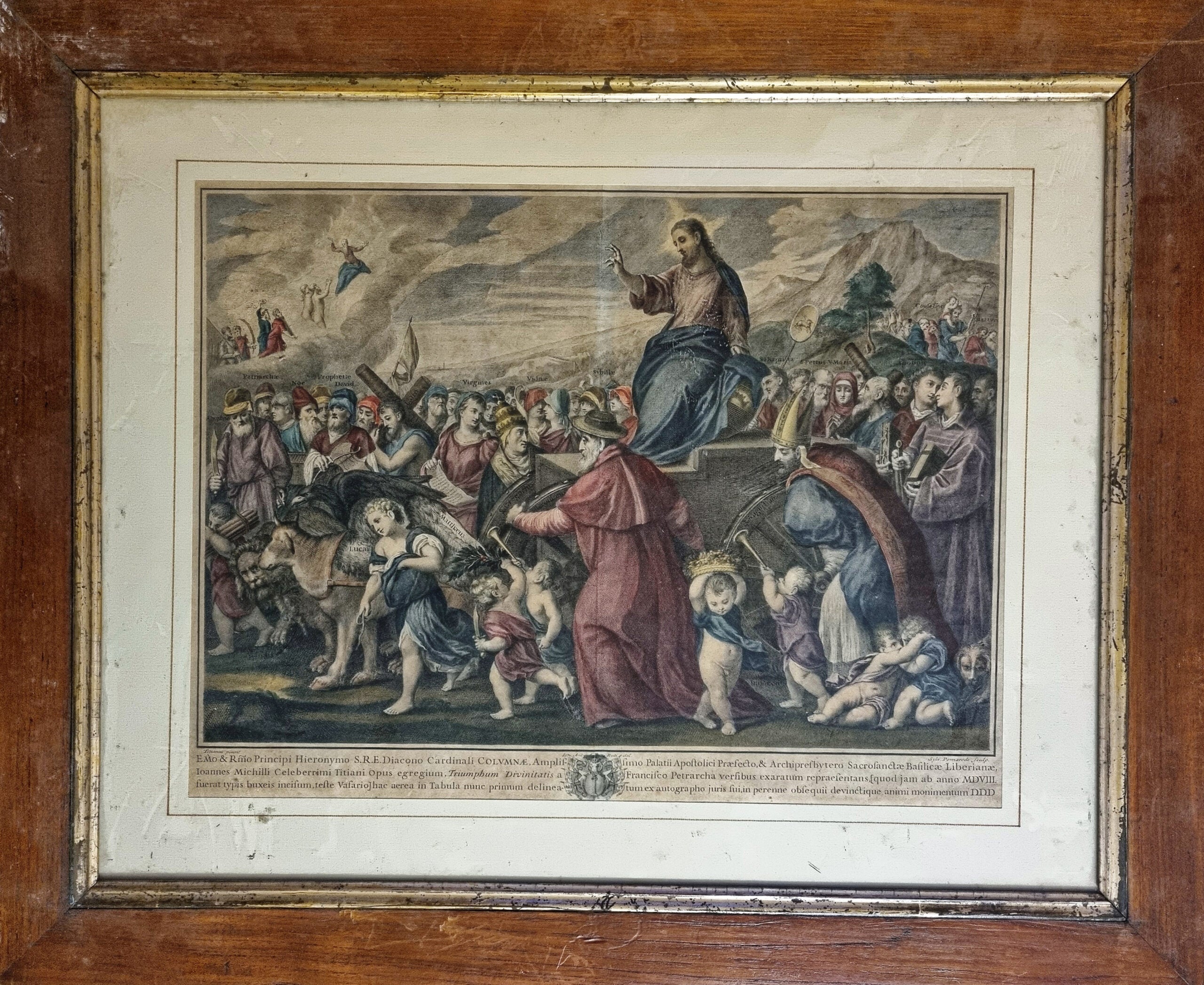 Silvester Pomarede - Trionfo della Divinità