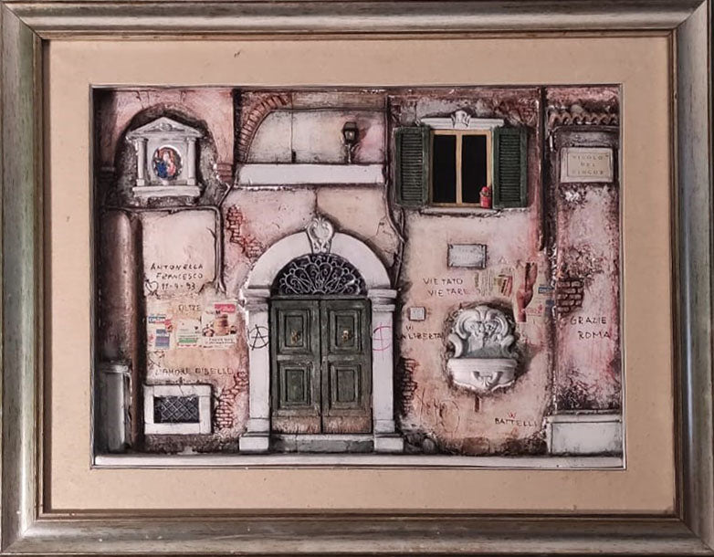 Fausto Battelli - Vista de Trastevere