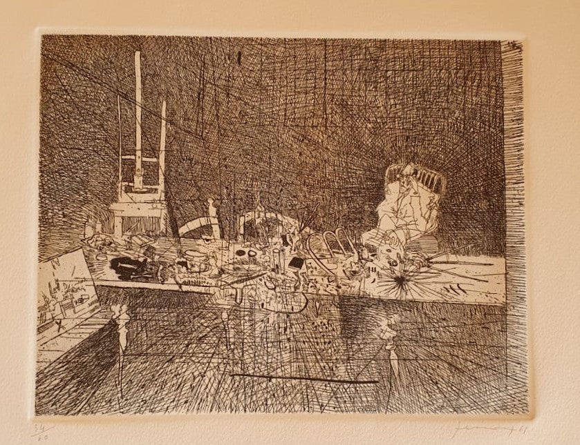 TOMMASO FERRONI - ACQUAFORTE CARTELLA DI 6