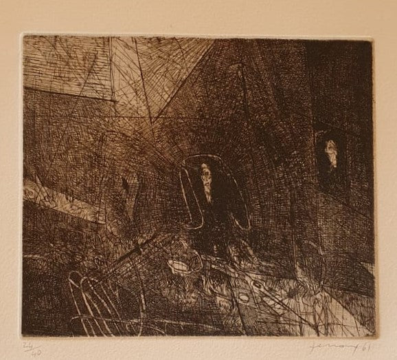 TOMMASO FERRONI - ACQUAFORTE CARTELLA DI 6