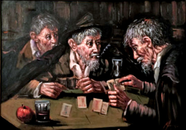 Tullio Grassi - The Card Players