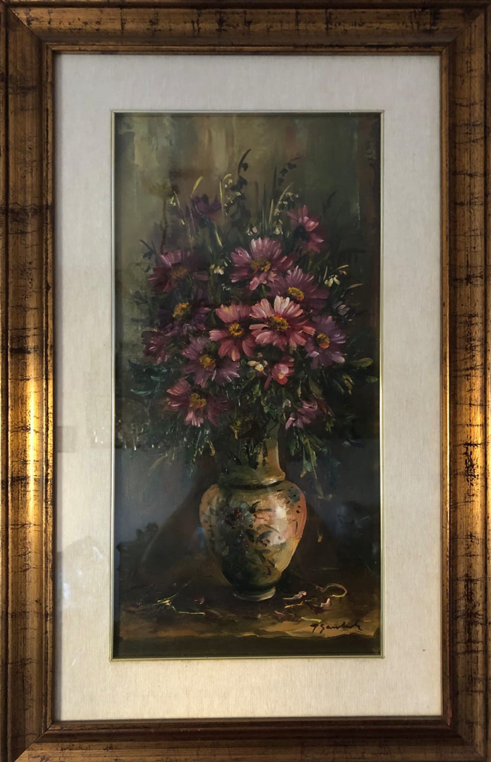 Teresio Gandola - Jarrón de flores